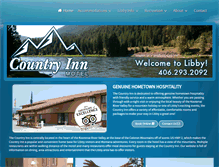Tablet Screenshot of montanacountryinn.com